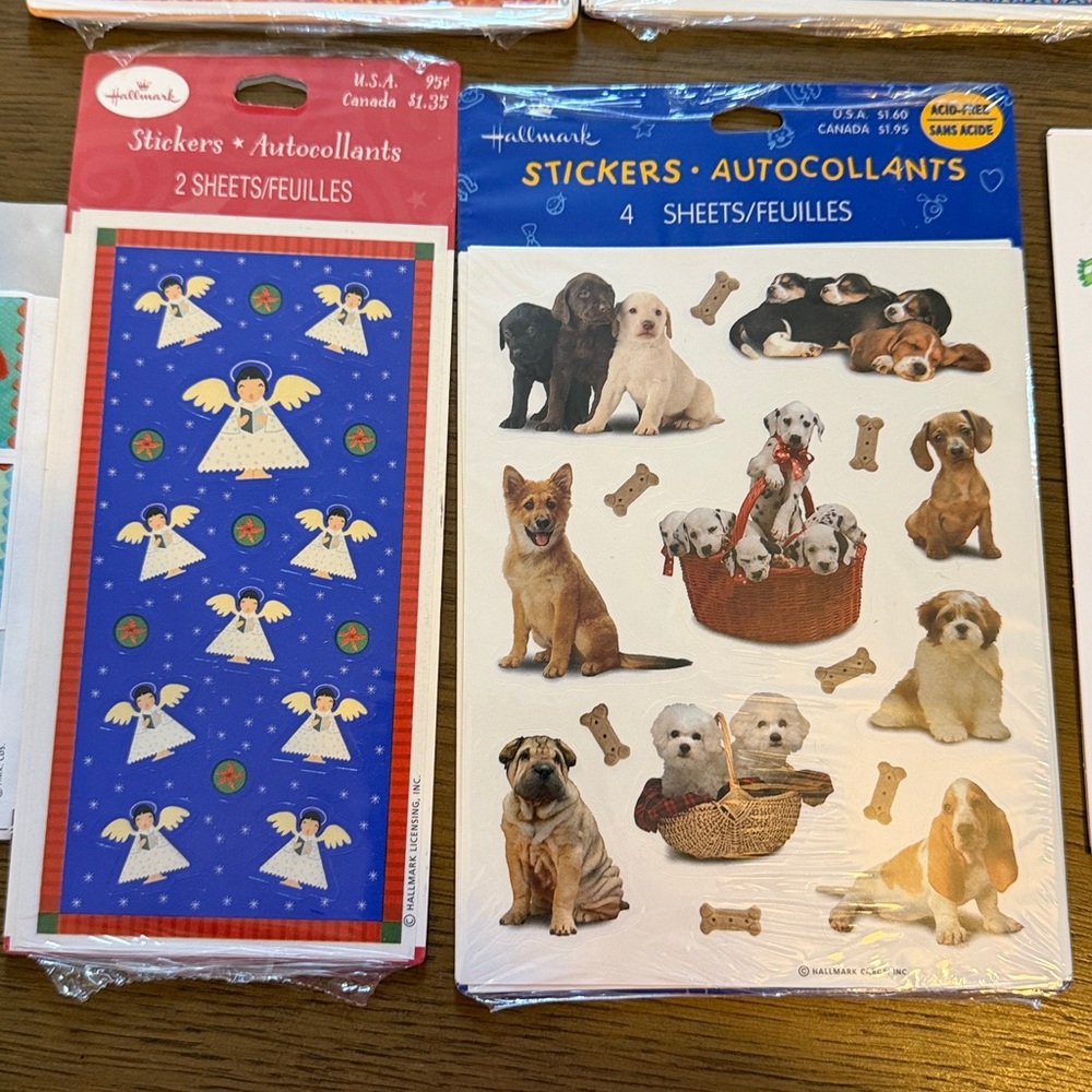 Hallmark Sticker Bundle Vintage - Picture 3 of 14